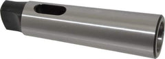 Interstate - MT4 Inside Morse Taper, MT5 Outside Morse Taper, Standard Reducing Sleeve - Hardened & Ground Throughout, 3/4" Projection, 300mm OAL, 48mm Body Diam - Exact Industrial Supply