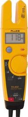 Fluke - 0 VAC/VDC to 600 VAC/VDC, Voltage and Circuit Continuity Tester - LCD and LED Display, 50/60 Hz, +/-1% Basic DC Accuracy, AA Power Supply - Exact Industrial Supply