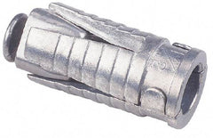 Made in USA - 1" Diam, 1" Drill, 7-1/4" OAL, Taper Bolt Concrete Anchor - Grade 5 Steel, Zinc-Plated Finish, Hex Head, Hex Drive - Exact Industrial Supply
