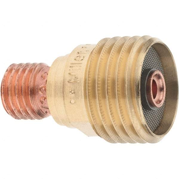 Weldcraft - 3/32 Inch Gas Lens TIG Torch Collet Body - Suitable for WP-9, 9P, 9V, 20, 20P, 24W, 25, Industry Standard No. 45V44 - Exact Industrial Supply