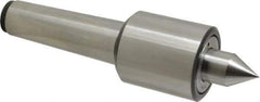 Riten - MT5 Taper Shank, 2-7/8" Head Diam 9,000 Lb Capacity Live Center - 5,500 Max RPM, 3-3/16" Head Length, 1-1/4" Point Diam, 2" Point Len, 4,400 Lb Max Workpc, Standard Point - Exact Industrial Supply