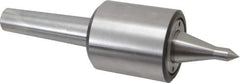 Riten - MT4 Taper Shank, 2-7/8" Head Diam 1,100 Lb Capacity Live Center - 5,500 Max RPM, 3-5/16" Head Length, 1/2" Point Diam, 2-1/2" Point Len, 1,100 Lb Max Workpc, 15/16" Tip Diam, Long Point - Exact Industrial Supply