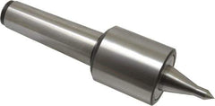 Riten - MT5 Taper Shank, 2-7/8" Head Diam 9,000 Lb Capacity Live Center - 5,500 Max RPM, 3-5/16" Head Length, 1/2" Point Diam, 2-1/2" Point Len, 1,100 Lb Max Workpc, 15/16" Tip Diam, Long Point - Exact Industrial Supply