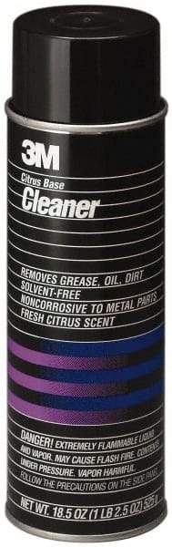 3M - 24 oz Aerosol Cleaner/Degreaser - Aerosol, Citrus Oil-Based, Citrus - Exact Industrial Supply