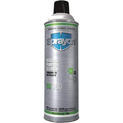 Sprayon - 20 oz Aerosol All-Purpose Cleaner - Aerosol, Unscented - Exact Industrial Supply