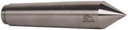 Riten - 1.748" Head Diam, Hardened Tool Steel Standard Point Solid Dead Center - 5MT Morse Taper, 1.748" Point Diam, 8-1/2" OAL - Exact Industrial Supply