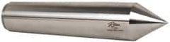 Riten - 2.494" Head Diam, Hardened Tool Steel Standard Point Solid Dead Center - 6MT Morse Taper, 2.494" Point Diam, 11-1/2" OAL - Exact Industrial Supply