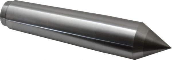 Riten - 1-3/4" Head Diam, Carbide-Tipped Steel Standard Point Solid Dead Center - 5MT Morse Taper, 1-3/4" Point Diam - Exact Industrial Supply