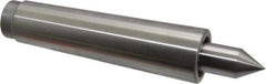 Concentric - MT4 Taper Shank, 2,500 Lb Capacity Live Center - 2,000 Max RPM, 0.686" Point Diam, 1.38" Point Len, 960 Lb Max Workpc, Standard Point - Exact Industrial Supply