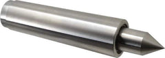 Concentric - MT5 Taper Shank, 3,750 Lb Capacity Live Center - 1,500 Max RPM, 1.075" Point Diam, 2" Point Len, 1,450 Lb Max Workpc, Standard Point - Exact Industrial Supply