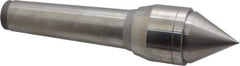 Value Collection - MT4 Taper Shank, 1.77" Head Diam Live Center - 1.48" Point Len, 1,102 Lb Max Workpc, 7.62" OAL, Standard Point - Exact Industrial Supply