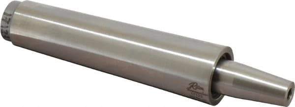 Concentric - 3MT Taper, Hardened Tool Steel Lathe Shank - Compatible with Live Centers - Exact Industrial Supply