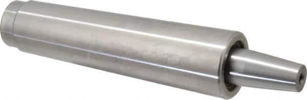 Concentric - 4MT Taper, Hardened Tool Steel Lathe Shank - Compatible with Live Centers - Exact Industrial Supply