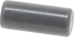 Holo-Krome - 5mm Diam x 12mm Pin Length Grade 8 Alloy Steel Standard Dowel Pin - Black Luster Finish, C 60 (Surface) & C 50-58 Hardness, 1 Beveled & 1 Rounded End - Exact Industrial Supply