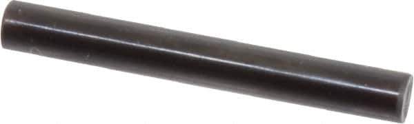 Holo-Krome - 5mm Diam x 40mm Pin Length Grade 8 Alloy Steel Standard Dowel Pin - Black Luster Finish, C 60 (Surface) & C 50-58 Hardness, 1 Beveled & 1 Rounded End - Exact Industrial Supply