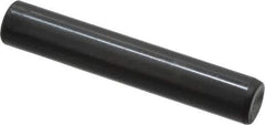 Holo-Krome - 6mm Diam x 35mm Pin Length Grade 8 Alloy Steel Standard Dowel Pin - Black Luster Finish, C 60 (Surface) & C 50-58 Hardness, 1 Beveled & 1 Rounded End - Exact Industrial Supply