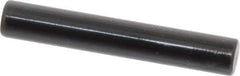 Holo-Krome - 8mm Diam x 50mm Pin Length Grade 8 Alloy Steel Standard Dowel Pin - Black Luster Finish, C 60 (Surface) & C 50-58 Hardness, 1 Beveled & 1 Rounded End - Exact Industrial Supply