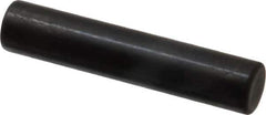 Holo-Krome - 10mm Diam x 50mm Pin Length Grade 8 Alloy Steel Standard Dowel Pin - Black Luster Finish, C 60 (Surface) & C 50-58 Hardness, 1 Beveled & 1 Rounded End - Exact Industrial Supply