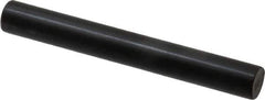 Holo-Krome - 10mm Diam x 80mm Pin Length Grade 8 Alloy Steel Standard Dowel Pin - Black Luster Finish, C 60 (Surface) & C 50-58 Hardness, 1 Beveled & 1 Rounded End - Exact Industrial Supply