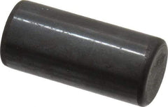 Holo-Krome - 16mm Diam x 35mm Pin Length Grade 8 Alloy Steel Standard Dowel Pin - Black Luster Finish, C 60 (Surface) & C 50-58 Hardness, 1 Beveled & 1 Rounded End - Exact Industrial Supply