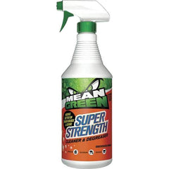 Mean Green - 32 oz Spray Bottle Cleaner/Degreaser - Liquid, Biodegradable, Low Odor - Exact Industrial Supply