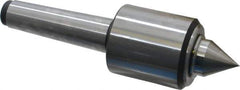 Royal Products - MT4 Taper Shank, 2.45" Head Diam 4,390 Lb Capacity Live Center - 5,000 Max RPM, 2.78" Head Length, 1-1/4" Point Diam, 1.47" Point Len, 2,240 Lb Max Workpc, 8-5/8" OAL, 1/2" Tip Diam, Standard Point - Exact Industrial Supply