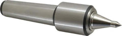 Royal Products - MT5 Taper Shank, 2.45" Head Diam 1,905 Lb Capacity Live Center - 12,000 Max RPM, 2.78" Head Length, 1-1/4" Point Diam, 2.35" Point Len, 525 Lb Max Workpc, 10-3/4" OAL, 1/2" Tip Diam, Long Point - Exact Industrial Supply