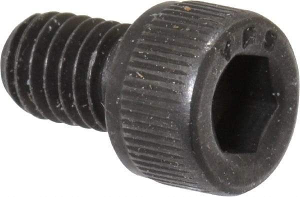 Value Collection - #10-32 UNF Hex Socket Drive, Socket Cap Screw - Alloy Steel, Black Oxide Finish, Fully Threaded, 3/8" Length Under Head - Exact Industrial Supply