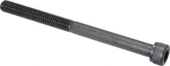 Value Collection - #10-32 UNF Hex Socket Drive, Socket Cap Screw - Alloy Steel, Black Oxide Finish, Partially Threaded, 2-1/2" Length Under Head - Exact Industrial Supply