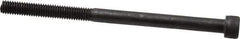 Value Collection - #10-32 UNF Hex Socket Drive, Socket Cap Screw - Alloy Steel, Black Oxide Finish, Partially Threaded, 3" Length Under Head - Exact Industrial Supply