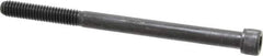 Value Collection - 5/16-18 UNC Hex Socket Drive, Socket Cap Screw - Alloy Steel, Black Oxide Finish, Partially Threaded, 4-1/2" Length Under Head - Exact Industrial Supply