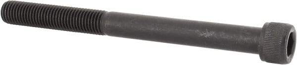 Value Collection - 5/16-24 UNF Hex Socket Drive, Socket Cap Screw - Alloy Steel, Black Oxide Finish, Partially Threaded, 3-1/2" Length Under Head - Exact Industrial Supply