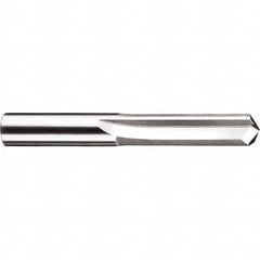 SGS - 11mm, 140° Point, Solid Carbide Straight Flute Drill Bit - Exact Industrial Supply