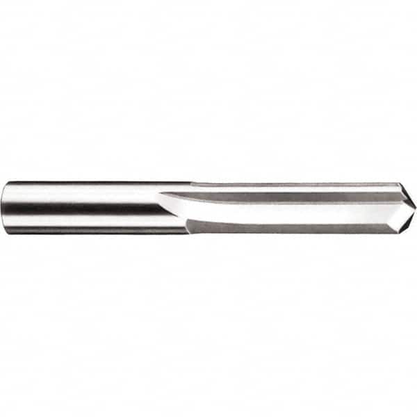 SGS - 12mm, 140° Point, Solid Carbide Straight Flute Drill Bit - Exact Industrial Supply