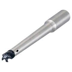 Iscar - Multimaster 25mm 89° Shank Milling Tip Insert Holder & Shank - T12 Neck Thread, 180mm OAL, Carbide MM S-D Tool Holder - Exact Industrial Supply