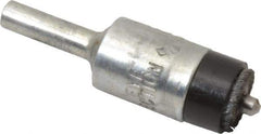 Osborn - 1/2" Brush Diam, End Brush - 1/4" Diam Shank, 5/32" Pilot Diam, 25,000 Max RPM - Exact Industrial Supply