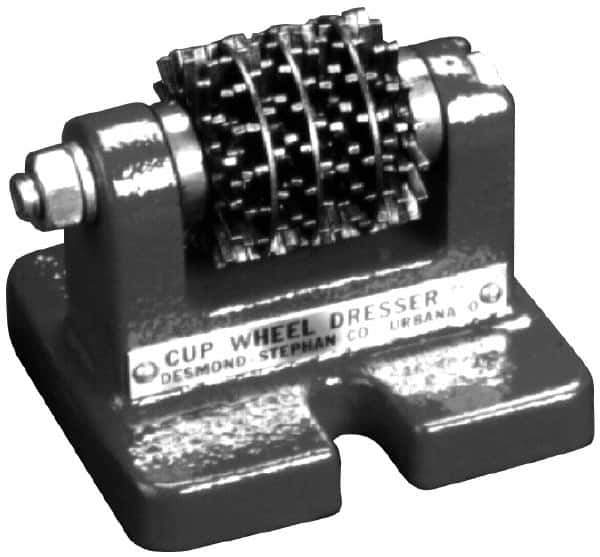 Desmond - Cup Wheel Dresser - Floor Mount, Disc Cutter - Exact Industrial Supply