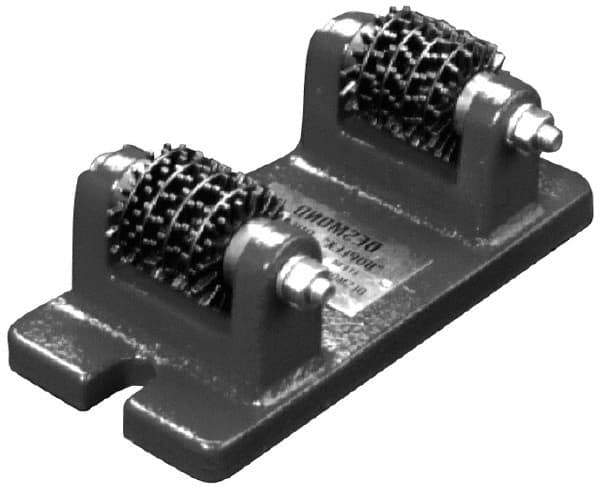 Desmond - Duplex Dresser - For Grinding Wheels with 4" to 8" Diam, Floor Mount, Disc Cutter - Exact Industrial Supply