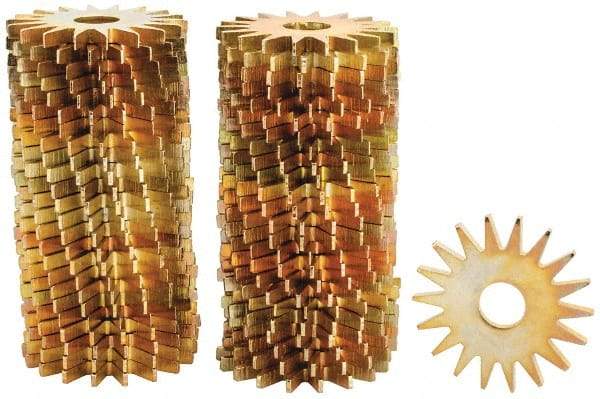 Desmond - 49 Piece Replacement Dresser Cutter Set - Grinding Wheel Dresser, For 6" Diam Tools with 5/8-11 Arbor - Exact Industrial Supply