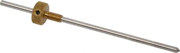 Gravotech - 1/8 Inch Shank Diameter, 0.02 Inch Tip Size, Non-Rotating Diamond Graver - Use on Brass and Aluminum - Exact Industrial Supply