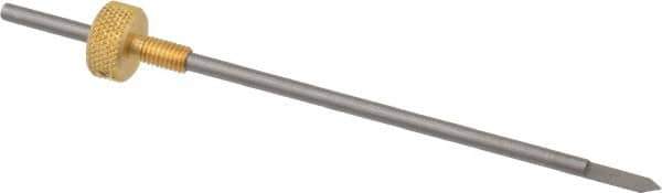 Gravotech - 1/8 Inch Shank Diameter, 0.02 Inch Tip Size, Carbide, Engraving Cutter - Use on Plastics - Exact Industrial Supply