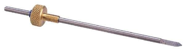 Gravotech - 11/64 Inch Shank Diameter, 0.125 Inch Tip Size, Carbide, Engraving Cutter - Use on Brass and Aluminum - Exact Industrial Supply