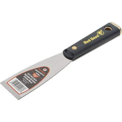 Red Devil - Putty & Taping Knives - 1-1/2" STIFF WALL SCRAPER - Exact Industrial Supply