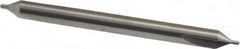 SGS - #0 Plain Cut 60° Incl Angle Solid Carbide Combo Drill & Countersink - Exact Industrial Supply