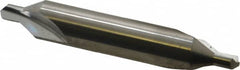 SGS - #5 Plain Cut 60° Incl Angle Solid Carbide Combo Drill & Countersink - Exact Industrial Supply