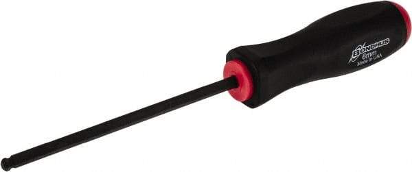 Bondhus - 6mm Hex Ball End Driver - 5.4" Blade Length, 260mm OAL - Exact Industrial Supply