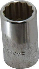 Blackhawk by Proto - 5/8", 1/2" Drive, Standard Hand Socket - 12 Points, 1-1/2" OAL, Chrome Finish - Exact Industrial Supply
