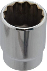 Blackhawk by Proto - 7/8", 1/2" Drive, Standard Hand Socket - 12 Points, 1-1/2" OAL, Chrome Finish - Exact Industrial Supply