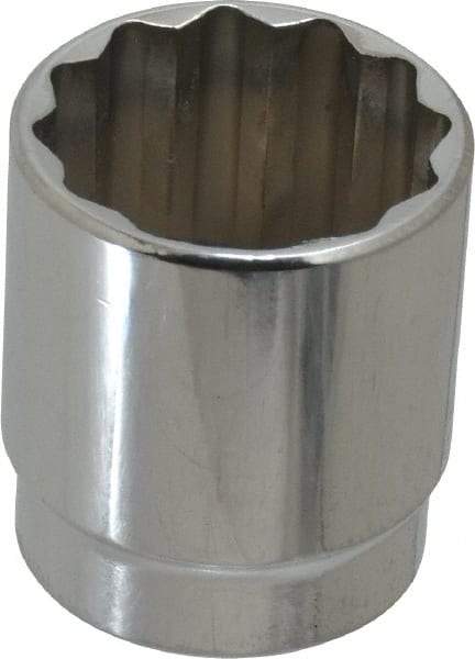 Blackhawk by Proto - 1-3/16", 1/2" Drive, Standard Hand Socket - 12 Points, 1-13/16" OAL - Exact Industrial Supply