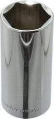 Blackhawk by Proto - 1-1/8", 1/2" Drive, Deep Hand Socket - 6 Points, 3-3/32" OAL - Exact Industrial Supply
